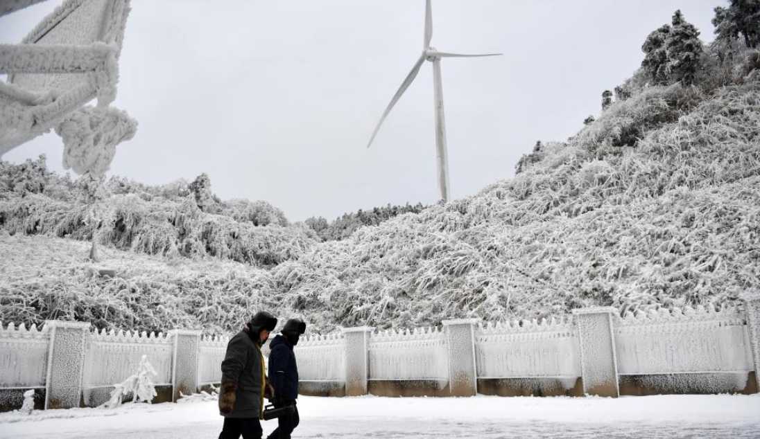 海拔1420米，電力“哨兵”風(fēng)雪中守護(hù)萬(wàn)家燈火